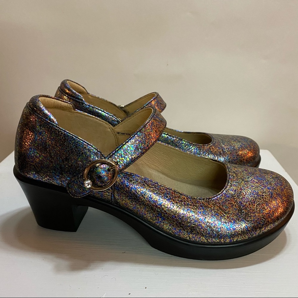 Alegria Sparkle Mary-Jane Style Shoes